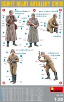 MiniArt 1:35 Scale - Soviet Heavy Artillery Crew