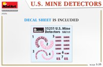 MiniArt 1:35 Scale - US Mine Detectors