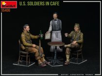 MiniArt 1:35 Scale - US Soldiers in Cafe