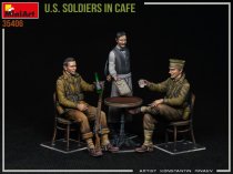 MiniArt 1:35 Scale - US Soldiers in Cafe