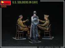 MiniArt 1:35 Scale - US Soldiers in Cafe