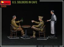 MiniArt 1:35 Scale - US Soldiers in Cafe
