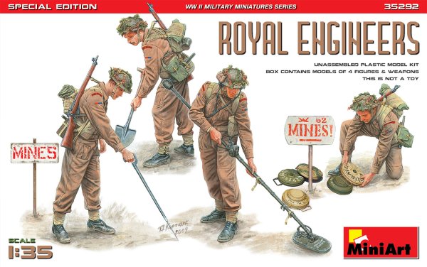 MiniArt 1:35 Scale - Royal Engineers