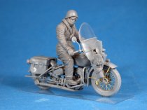MiniArt 1:35 Scale - US Soldiers with WLA Motorcycles