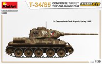 MiniArt 1:35 Scale - T-34/85 Composite Turret 112 Plant