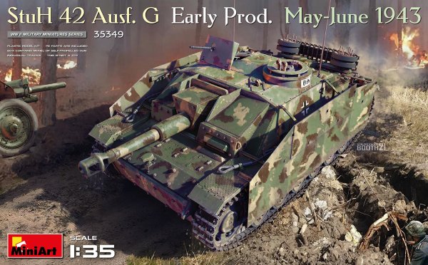 MiniArt 1:35 Scale - StuH 42 Ausf. G Early Production May-June 1943
