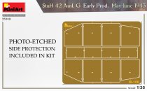 MiniArt 1:35 Scale - StuH 42 Ausf. G Early Production May-June 1943