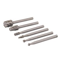 Rotary Tool HSS Burr Set 6pce