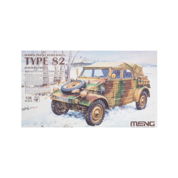 Meng 1:35 Scale - German Pkw.K1 Kubelwagen Type 82 (Eastern Front)